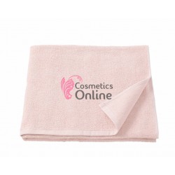 Prosop din bumbac pentru coafor, cosmetica sau manichiura 50x30 cm Roz Deschis KB003